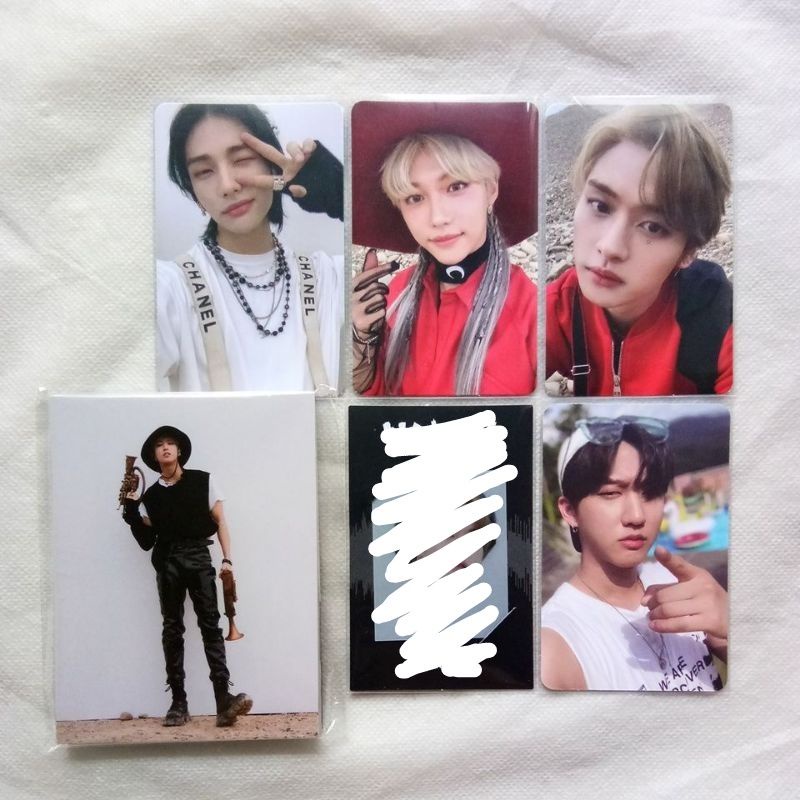 OFFICIAL PHOTOCARD STRAY KIDS NOEASY PC STRAYKIDS PHOTOFRAME JYP : CHANGBIN DS, LEEKNOW FRAME, FELIX