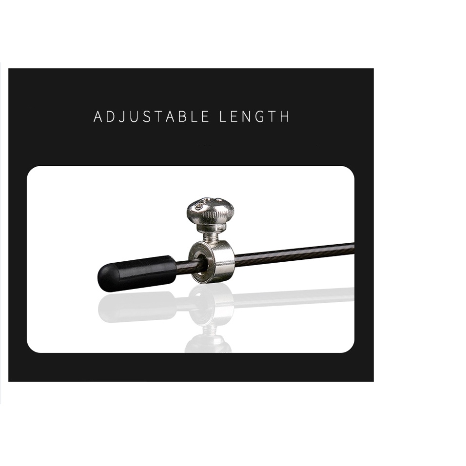 Premium Skipping Rope Lompat Tali Speed Rope crossfit 3 meter with bearing