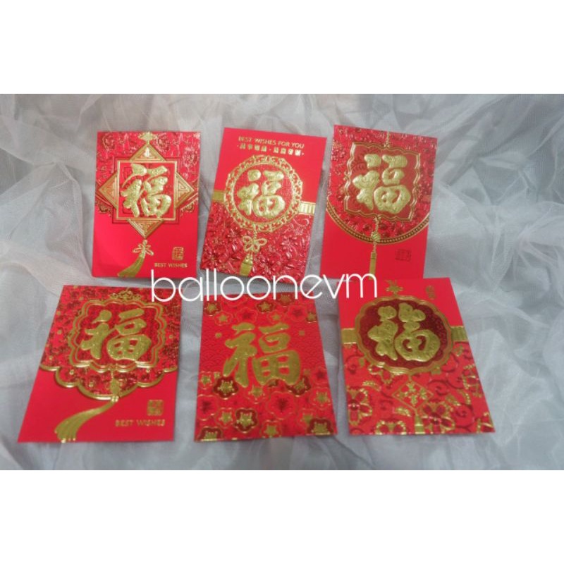 

ANGPAO IMLEK FU / HOKI ISI 6 LEMBAR