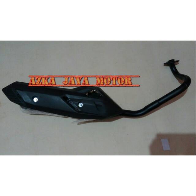 Knalpot Racing Bobokan Honda Vario 125 LED model Ori + Tutup knalpot