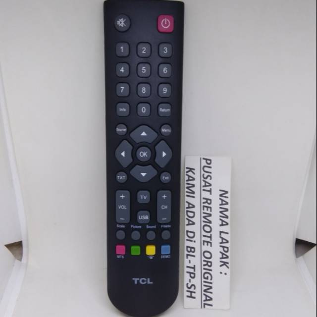 REMOTE REMOT TV TCL LED LCD ORIGINAL ASLI