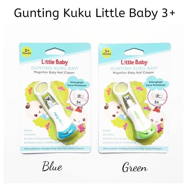 Little Baby Magnifier Nail Clipper Gunting Kuku Bayi dengan Kaca Pembesar