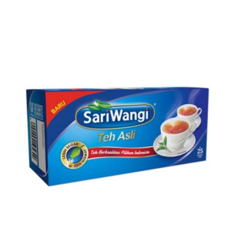 

teh sari wangi 25kantong teh