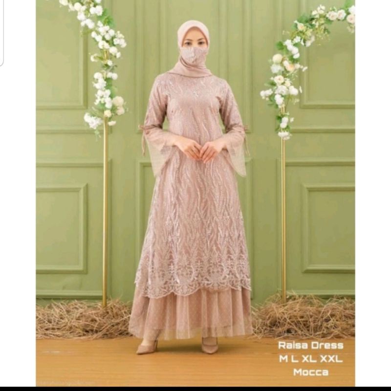 raisa dress formal hijab