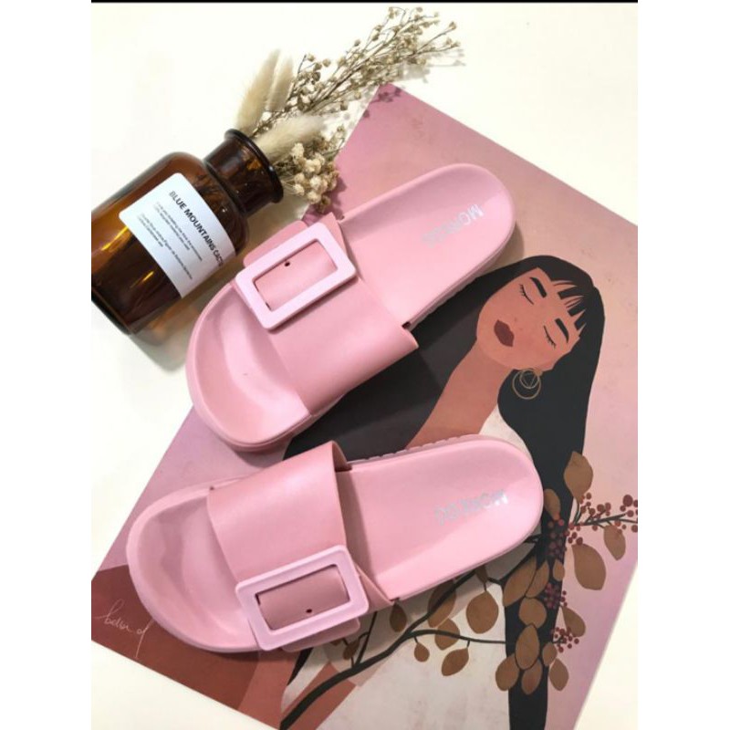 Sandal Slop Gesper Morego 3289W -1/Gesper LCR 2088-1-4