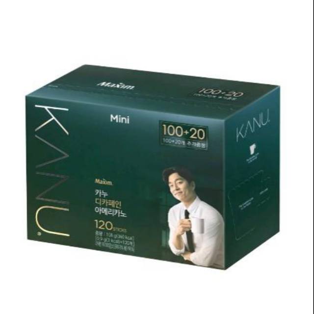 

(PO ) MAXIM COFFEE KANU DECAFFEINE GONG YOO GOBLIN [120 STICK]