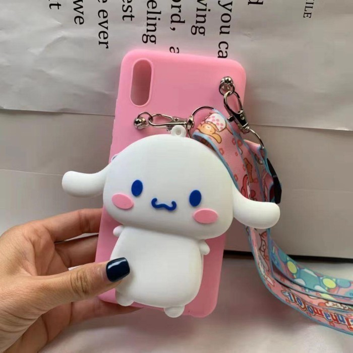 OPPO A5/A9 2020 CASE TAS SELEMPANG  DOMPET + TALI (JAYA ACC)