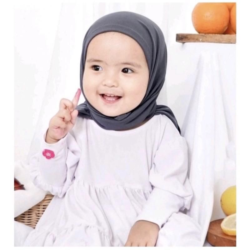 JILBAB ANAK BAYI PASTAN / PASHMINA INSTAN USIA 0-6 th