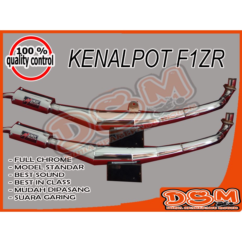 KNALPOT FIZR / KNALPOT RACING FIZR FULL CHROME / KNALPOT FIZR FULL CHROME MODEL STANDARD