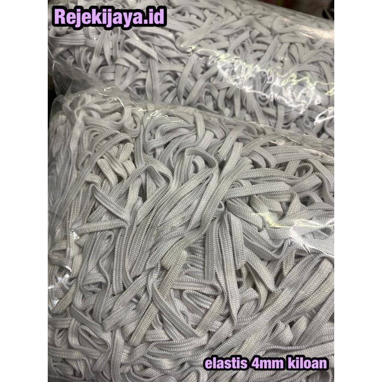 ELASTIS MASKER 4 mm KILOAN / TALI KARET ELASTIS 4mm KILOAN