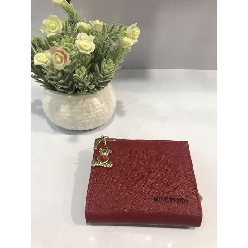 Dompet chatelain/ milk teddy