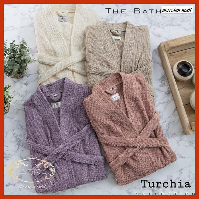 

buku-arsitek- bathrobe premium turchia series size l with bordir -design.