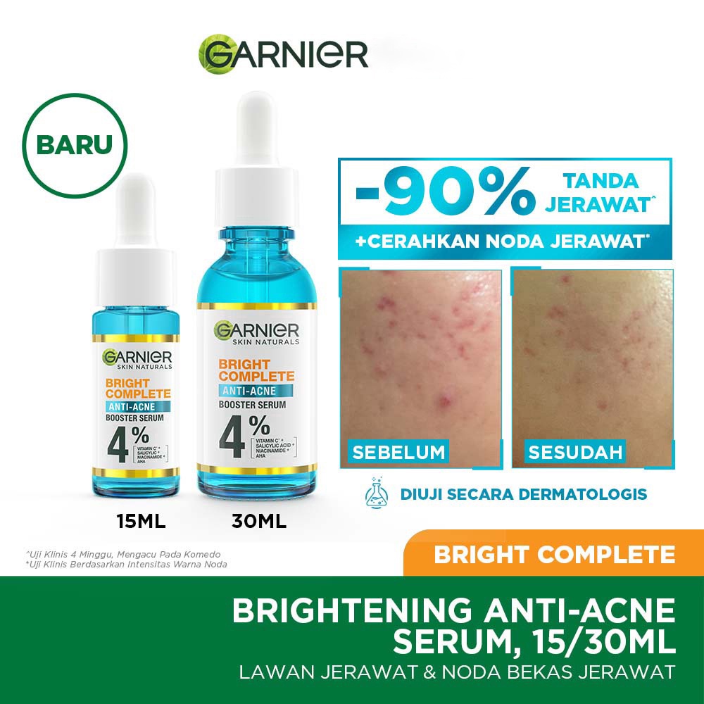 GARNIER Bright Complete Anti Acne Booster Serum