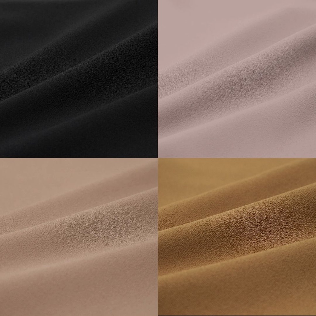 GU Uniqlo Airy Blouse - Shortsleeve Blouse Wanita Casual Original-7