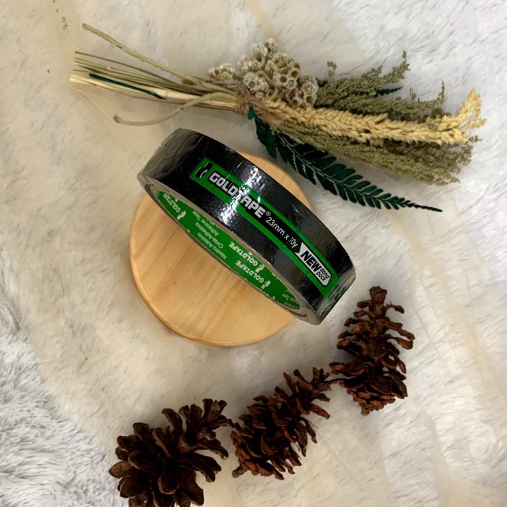 

Lakban Goldtape Hitam UK 1 INCH , 2 INCH Kuat Termurah