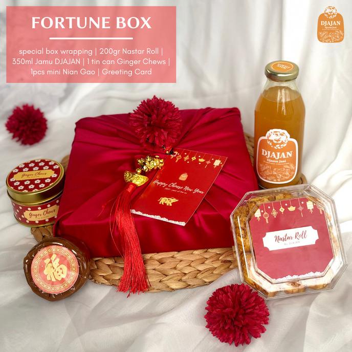 

BAYAR COD Hampers Imlek 2021 Kue Chinese New Year_Fortune Box by DJAJAN PROMO SPECIAL Kode 1093