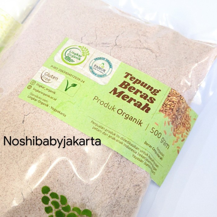 

ketan-beras-tepung- tepung beras merah lingkar organik 500 gr untuk mpasi bayi -tepung-beras-ketan.