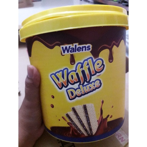 Nissin WALENS waffle deluxe 300 gr kue kering kue lebaran parcel lebaran promo wafer coklat