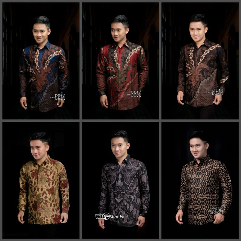 kemeja formal batik kemeja nikahan M L XL XXL