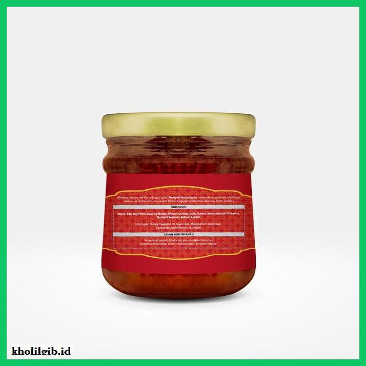 

Aneka-Sambal- Rempah Nusantara Sambal Mbledosss 3 Botol Jar X 120Gr -Pedeeeeeezzzzzzz.