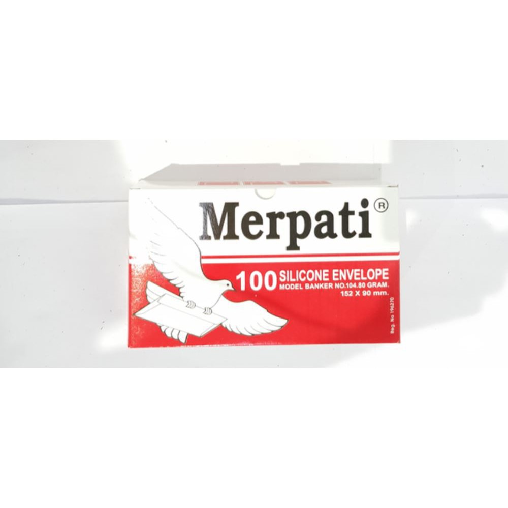 

Amplop Merpati Silicone Tanggung No. 104 ( 152 x 90 mm )