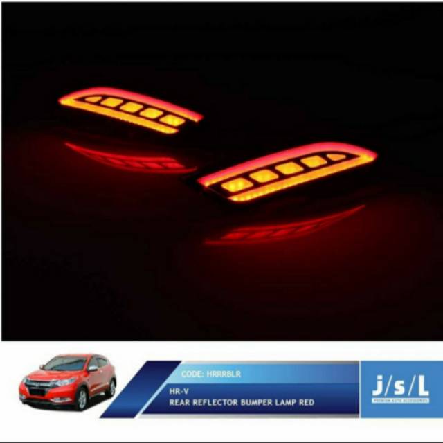 LED mata kucing HRV rear reflektor bumper LED jsl