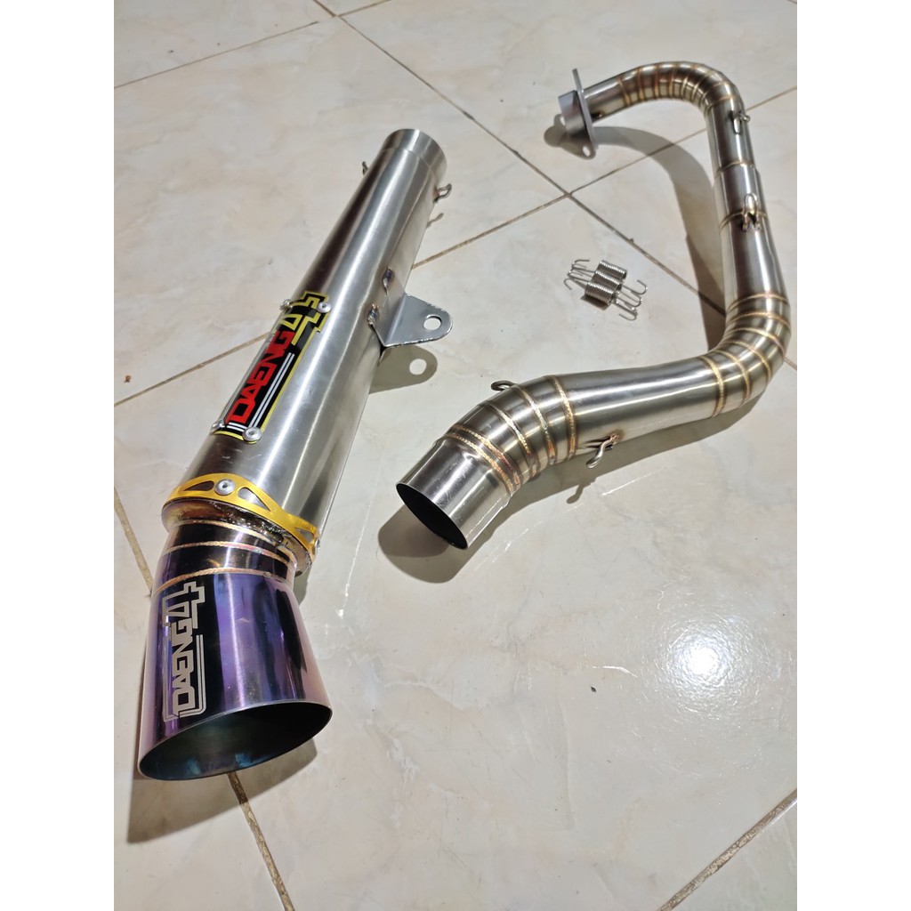 Knalpot DAENG 4 Buat Motor Mio,Beat, Vario