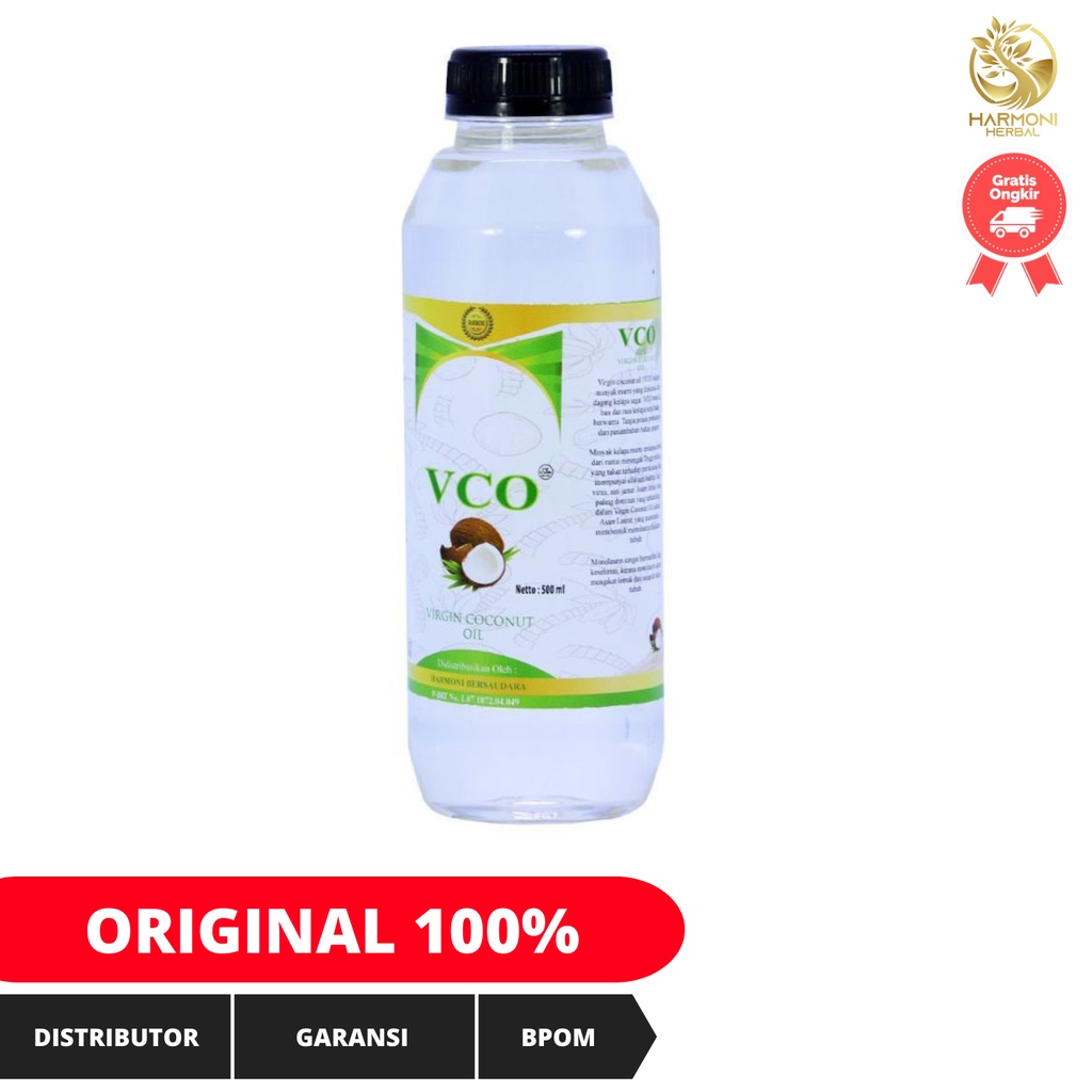 VCO Harmoni Virgin Coconut Oil 500ml Original