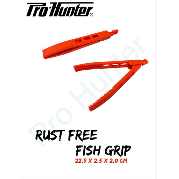 FISH GRIP PRO HUNTER 22.5X2.5X2.0CM FISH GRIP TERLARIS JAPIT IKAN UNTUK MEMANCING