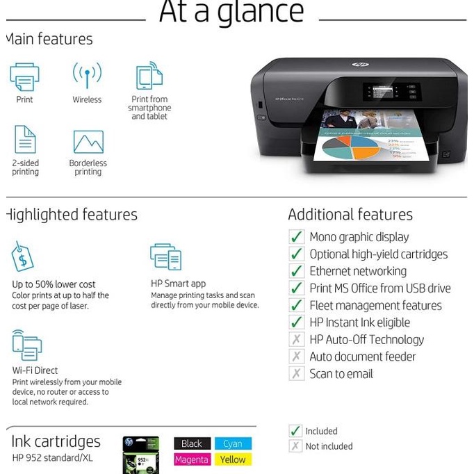 Printer Hp Officejet Pro 8210 Garansi Resmi Php79173
