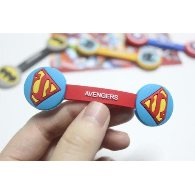 Superhero Karakter Cord Holder/ Klip Kabel/ Pengikat Kabel /Cable Winder