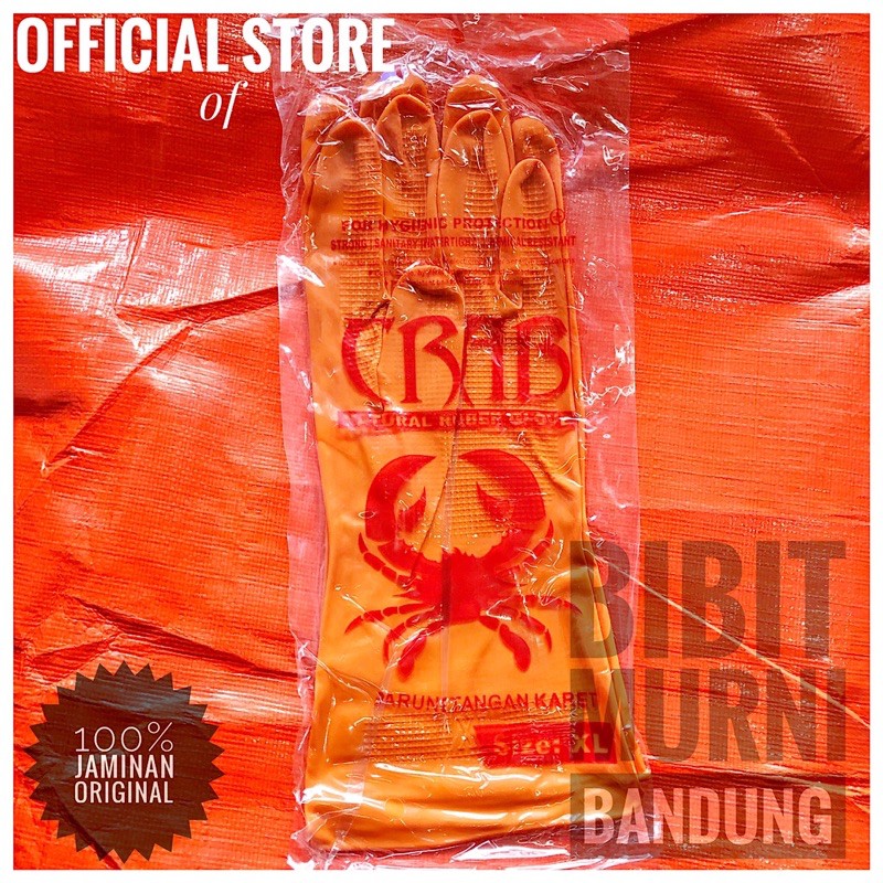 Promo Sarung Tangan Karet Cap Crab Xl VmlydWdHEDWMq1