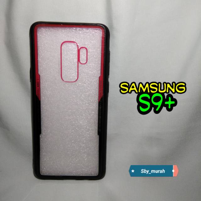 Case Terbaru Samsung S9+ S9plus S9 Plus New Fuze Pixel Smart Toughened Super Light