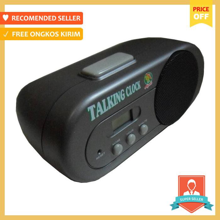Jam Bicara. Talking Clock. Jam Yang Dapat Berbicara Bahasa Indonesia