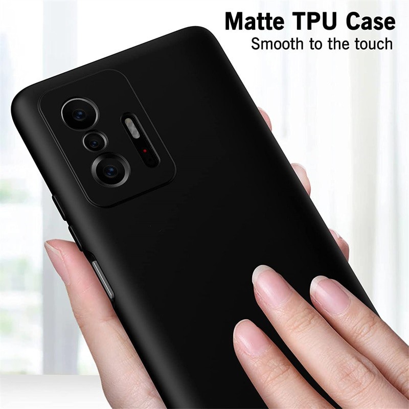 soft Slim Case Casing Matte Xiaomi Mi11T / Mi 11T Pro Silicon Cover