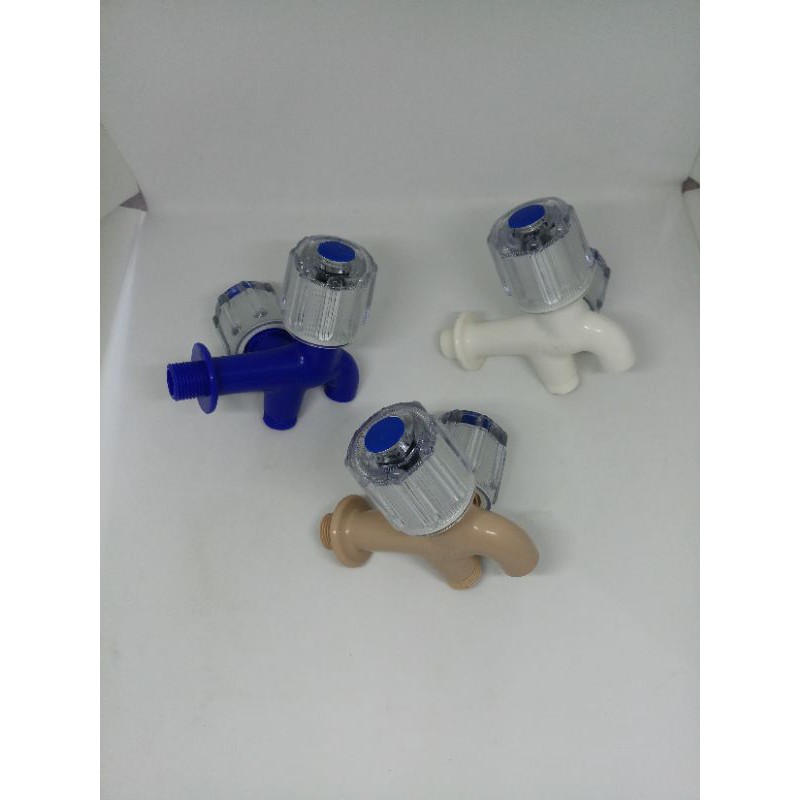 Kran cabang Crystal 1/2&quot; (Inch) / Keran Shower ABS VINO