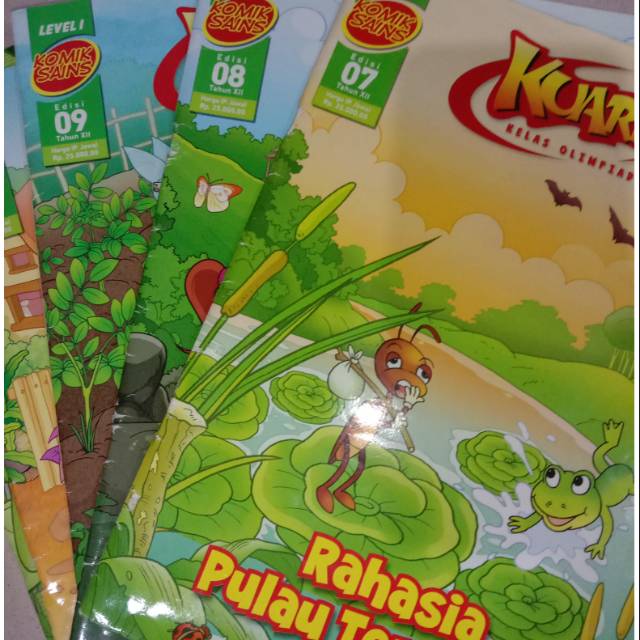 Komik Sains Kuark Level 1 Edisi 7 11 Tahun Xii Shopee Indonesia