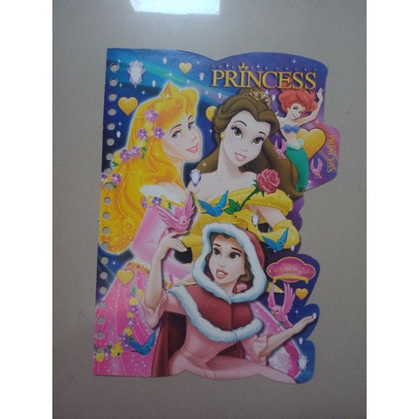[PRELOVED]Pembatas File Binder Karakter /Kertas binder langka