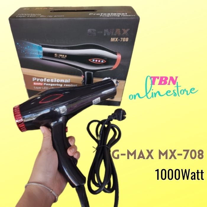 Hair Dryer pengering rambut G-MAX MX-708 Hairdryer Profesional