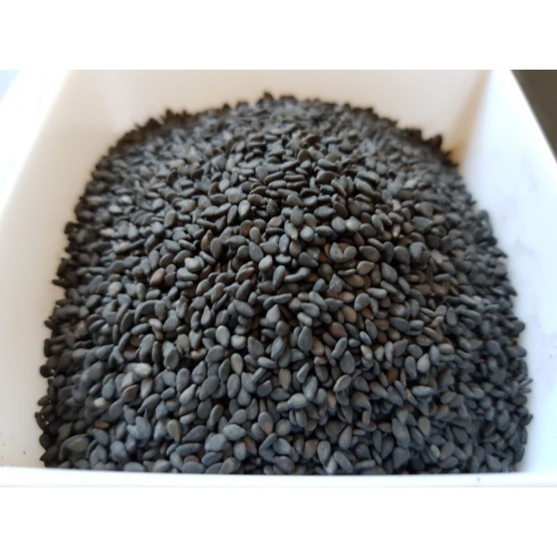 

Wijen Hitam Sangrai / Black Sesame Seed Roasted 500gram