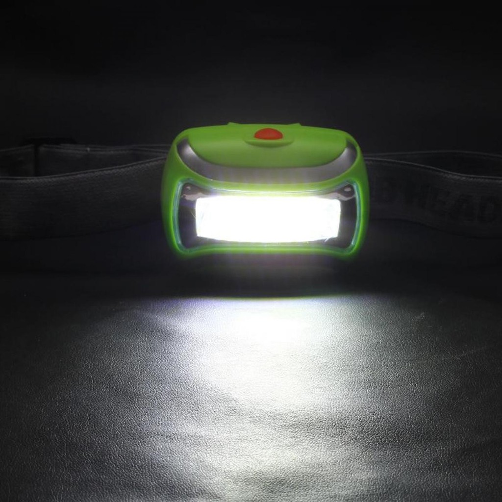 TaffLED Headlamp Flashlight Waterproof LED 3 Modes COB Senter Kepala Waterproof Perlengkapan Outdoor