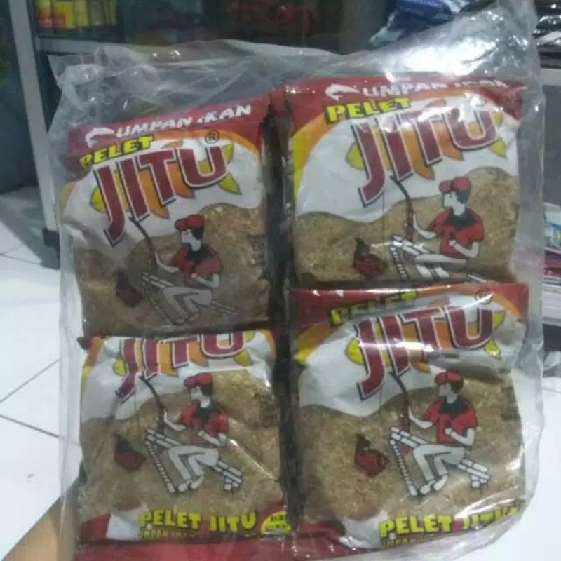 UMPAN PANCING PELET JITU MERAH dan JITU EBI (BIRU)