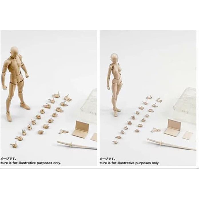 Shf Body Kun Body Chan Dx Set Kw (Sepasang Bodychan + Bodykun)