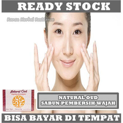 Sabun Pencuci Pembersih Perawatan Muka - Facial Wash, Foam Untuk Wajah Wanita Pria, Mengecilkan Pori-Pori, Kulit Jerawat, Penghilang Bruntusan, Flek Hitam, Obat Kokoloten Aman Yang Bagus Dengan Natural Oud 100% Original