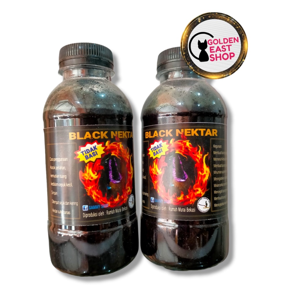 BLACK NEKTAR KOLIBRI NEKTAR PAKAN KOLIBRI KONIN SOGON PLECI LOMBA DAN HARIAN