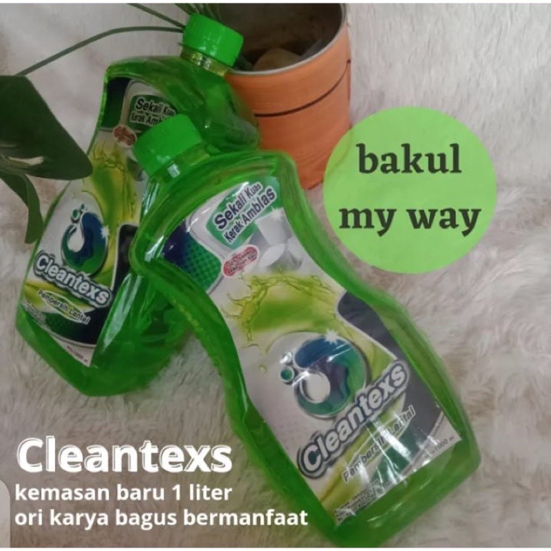 CLEANTEX PEMBERSIH KAMAR MANDI/ CLEAN TEX 1000ml PEMBERSIH KERAK KAMAR MANDI