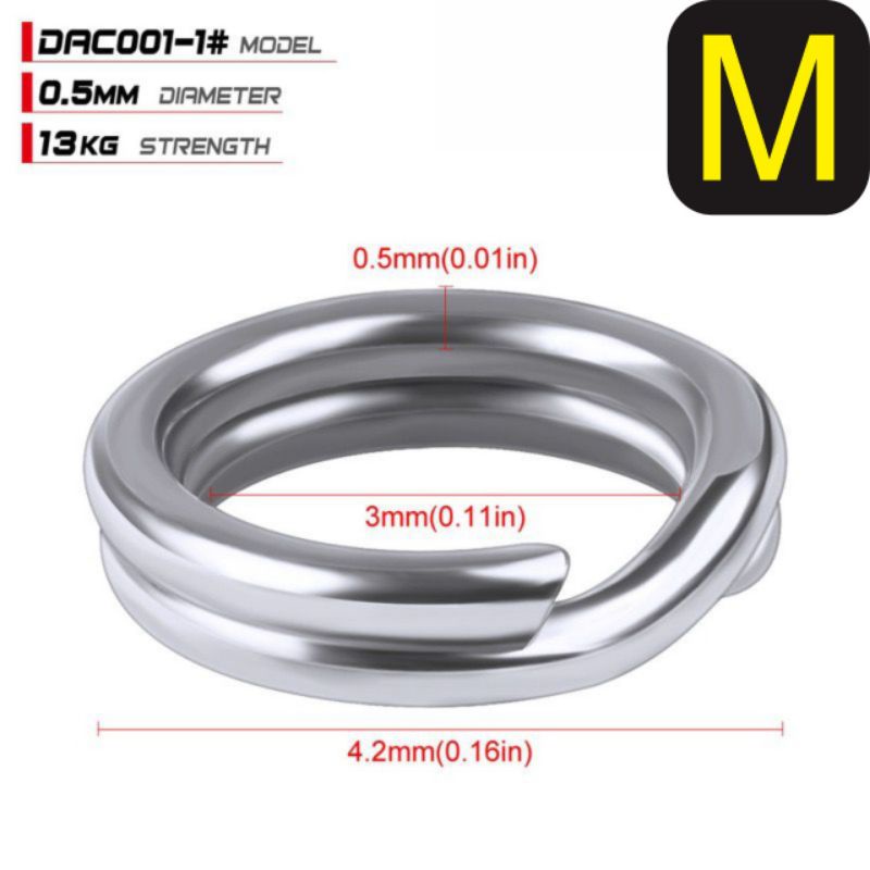 Split Ring Micro High Quality isi 10pcs