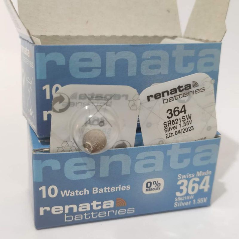 BATERAI JAM TANGAN RENATA 364 SR621SW SR 621 SW ORIGINAL BATRE