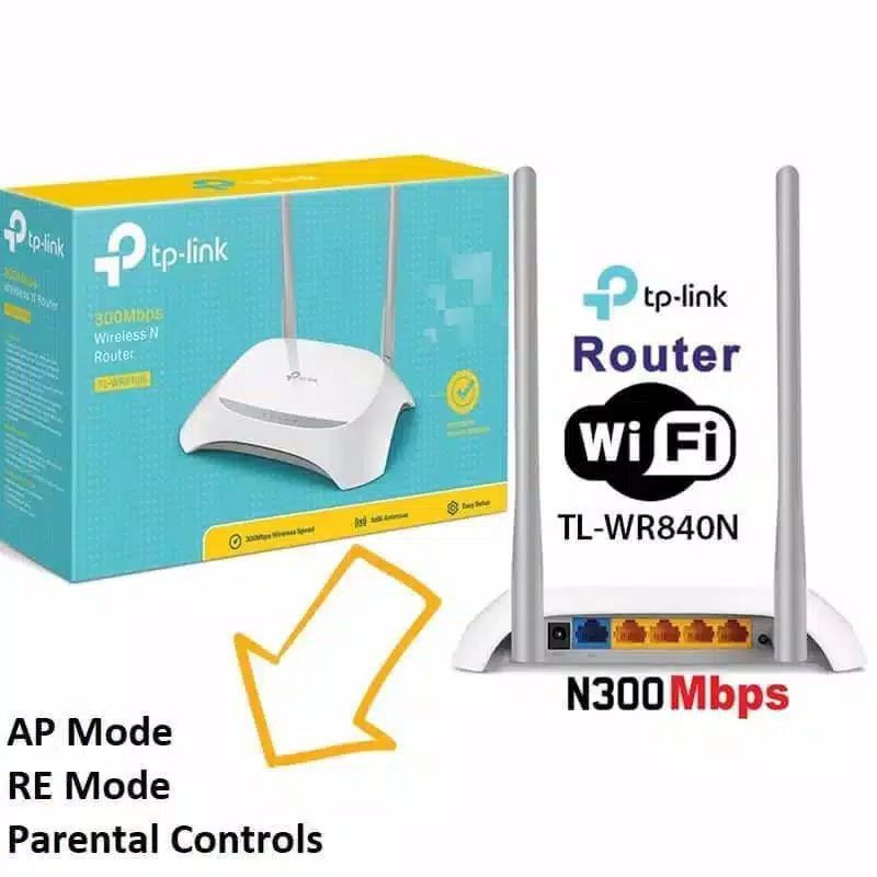 TP-LINK TL-WR840N 300 MBPS BARU