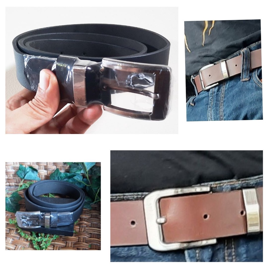 ASGUARD BELT LEATHER SB01 Ikat Pinggang Sabuk Gesper Original Kulit Asli LUX 101116